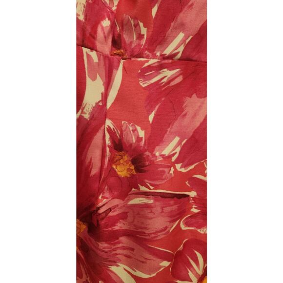Joseph Ribkoff Women's Pink Floral Dress Size 4 Style 21220 - Picture 5 of 7